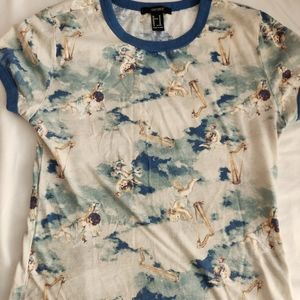 Forever 21 angel shirt